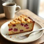 Rhubarb Coffee Cake Recipe