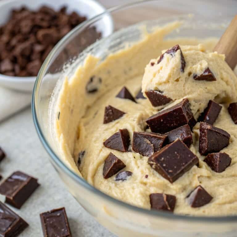 mixing-pumpkin-cake.jpg Mixing Pumpkin Chocolate Chunk Cake batter