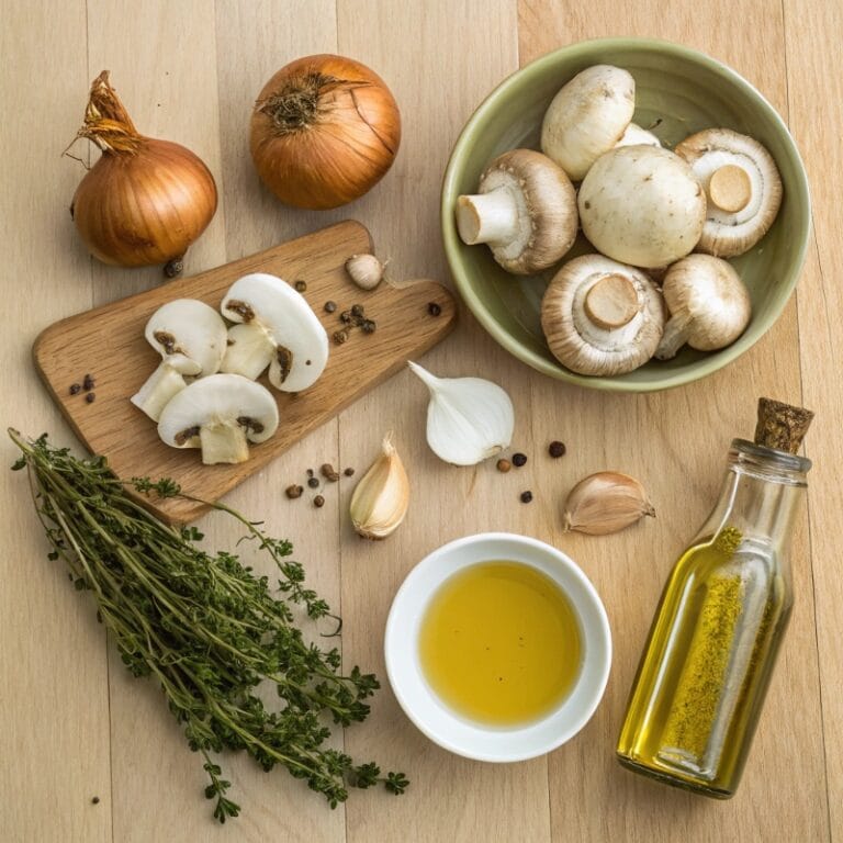 mushroom-soup-ingredients.jpg Ingredients for creamy mushroom soup